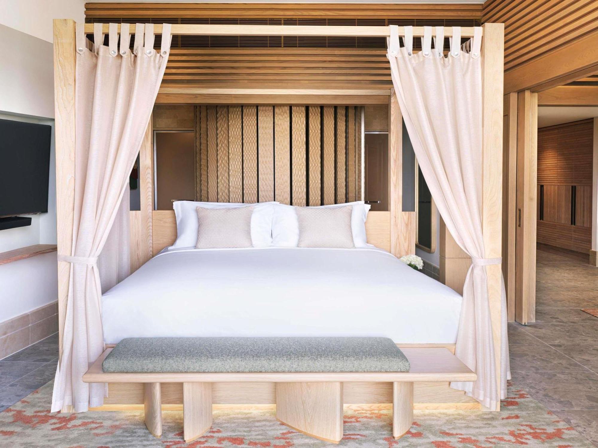 Suíte de 1 quarto Signature Palm com cama king-size, sofá-cama e vista do mar (só para adultos)