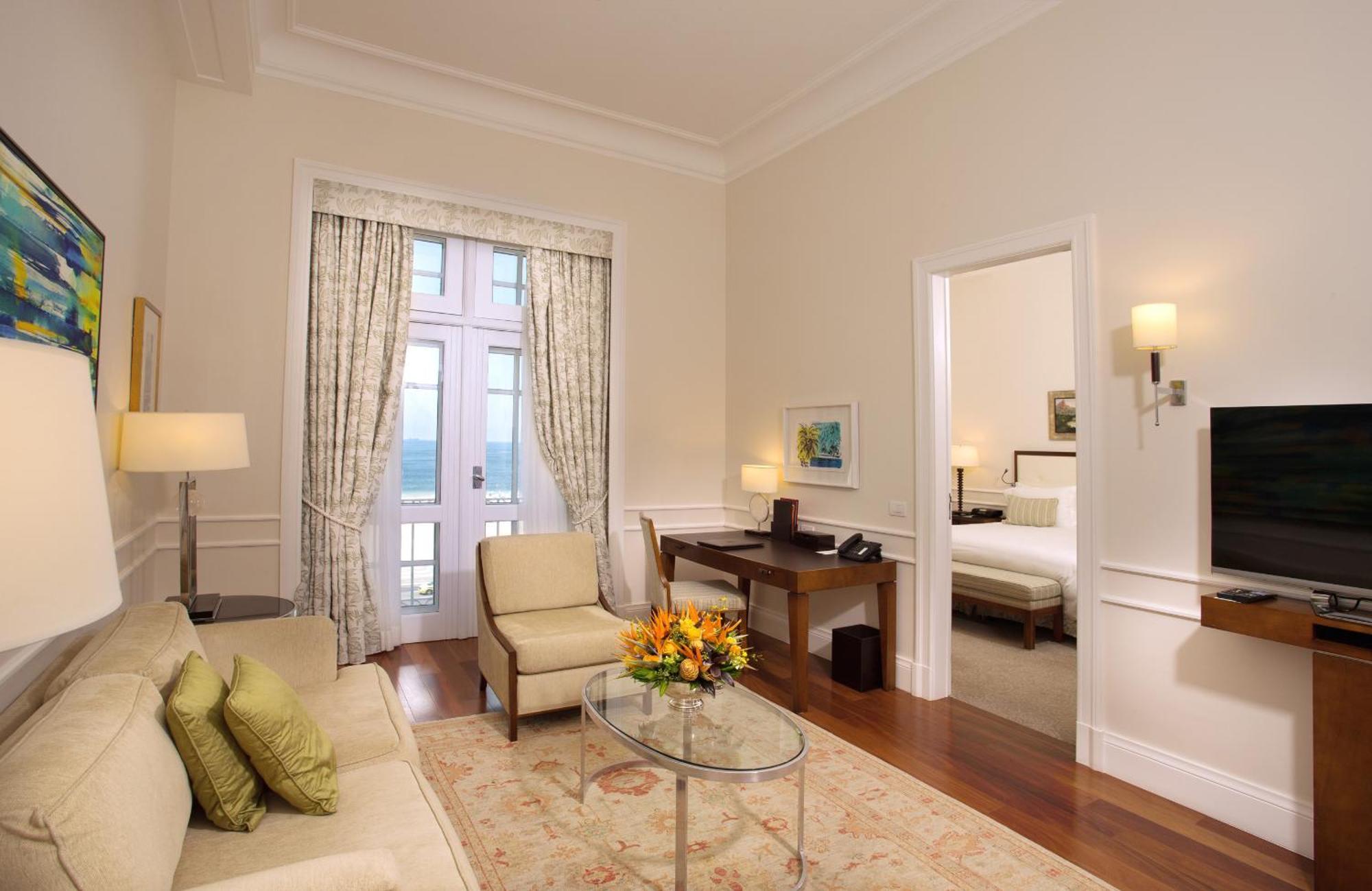 Suíte de 1 Quarto com Vista para o Mar
