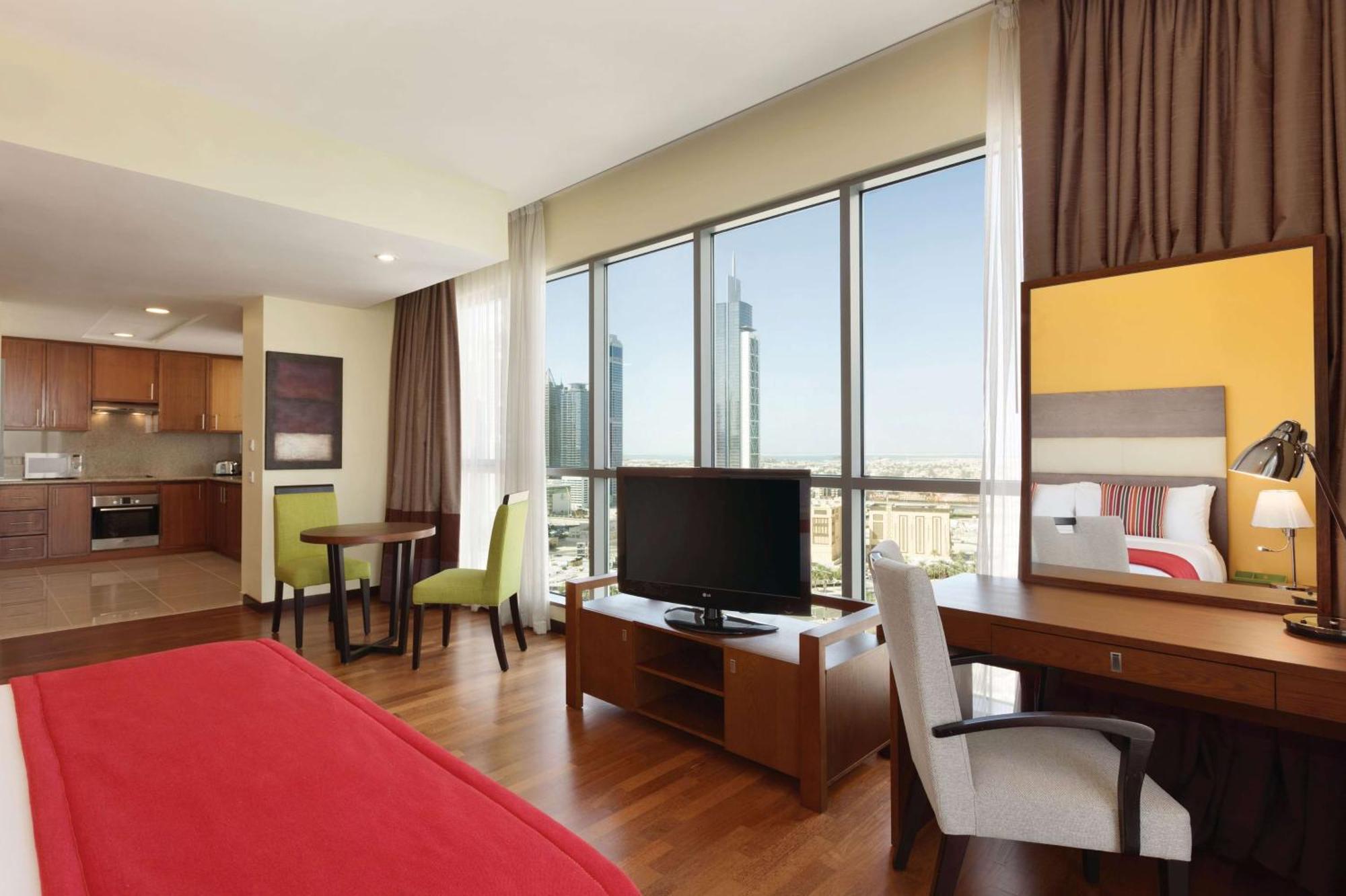 Estúdio Premium com 2 Camas de Solteiro, Vista do Burj Khalifa/Fonte e Transfer Grátis para a Kite Beach, o Dubai Mall e a Estação de Metrô - Não Fumantes