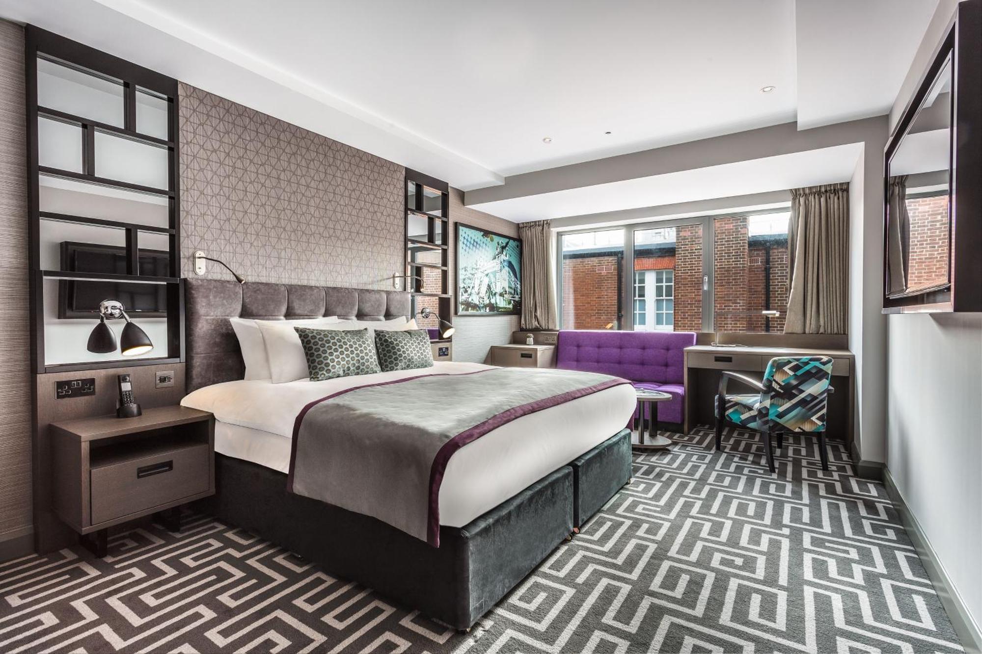 Quarto Dalston com Cama King-size