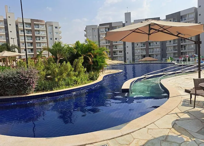 Lagoa Eco Towers Resort E Acesso Ao Parque Caldas Novas
